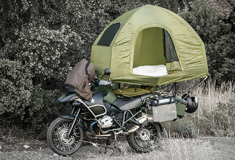 Mobed Motorcycle Mounted Tent