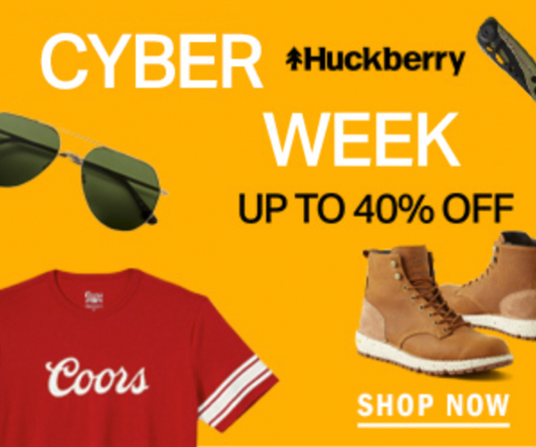 Huckberry Cyber Week