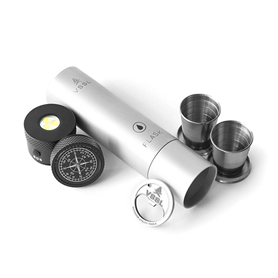 Flask with Built-in Flashlight