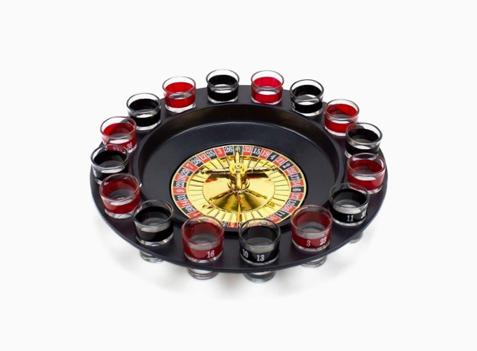 SHOT SPINNING ROULETTE GAME