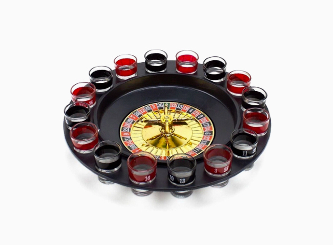 SHOT SPINNING ROULETTE GAME