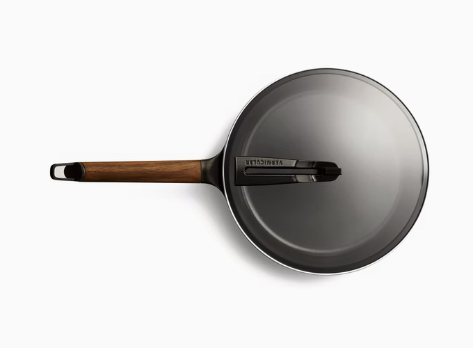 CAST IRON DEEP FRYING PAN