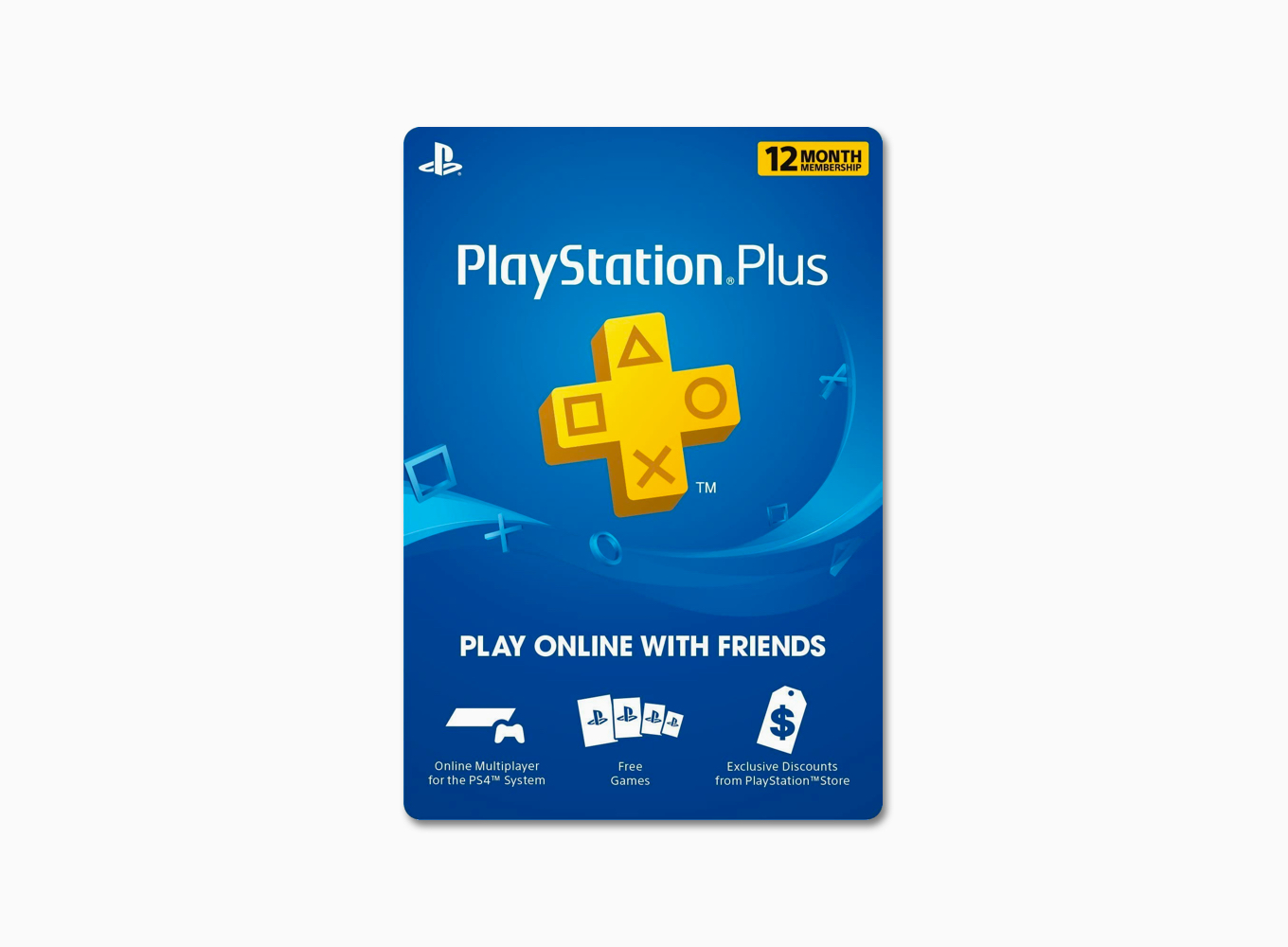 PLAYSTATION PLUS: 12-MONTH SUBSCRIPTION