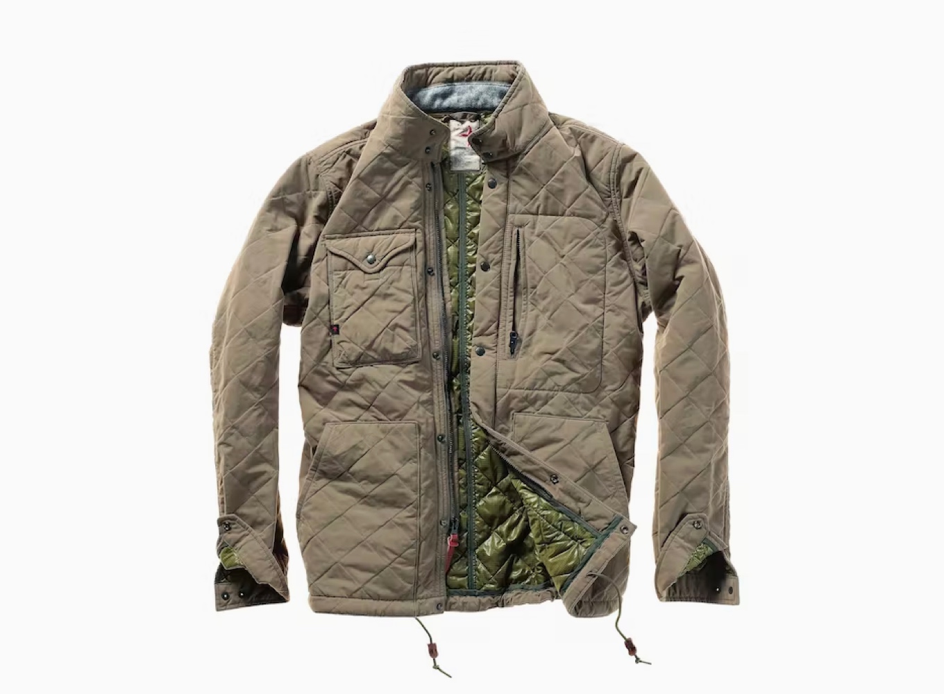 QUILTED TANKER JACKET
