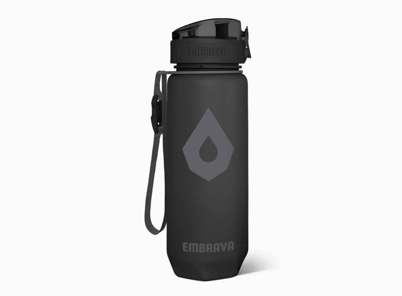 WATER BOTTLE WITH TIME MARKERS