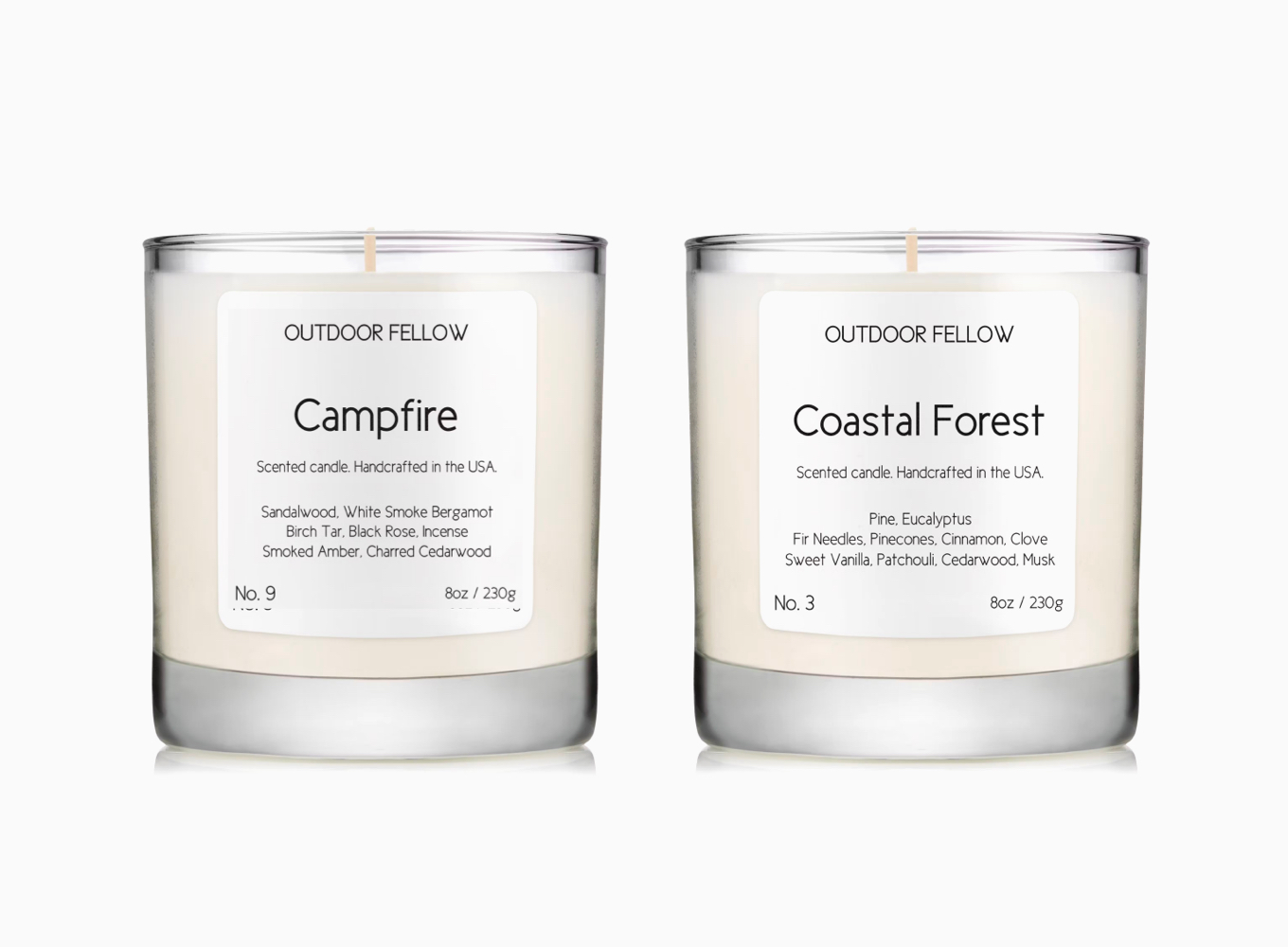 OUTDOOR FELLOW SCENTED CANDLES