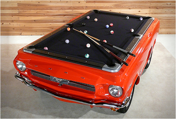FORD MUSTANG POOL TABLE | Image