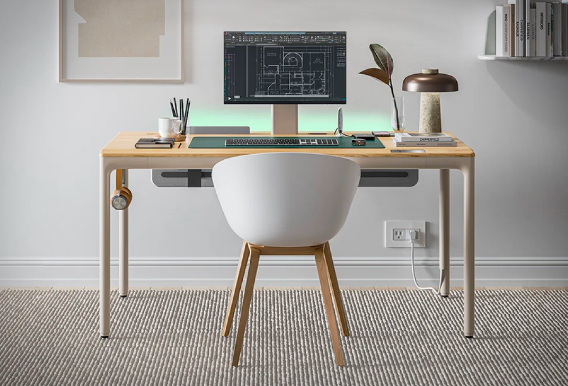 Beflo Tenon Smart Adjustable Desk | Image