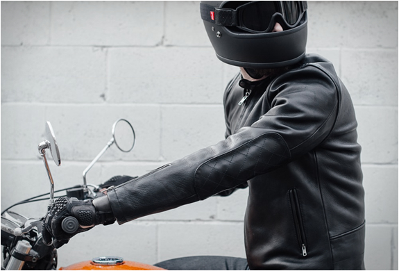 Deus Cafe Racer Leather Jacket | Image
