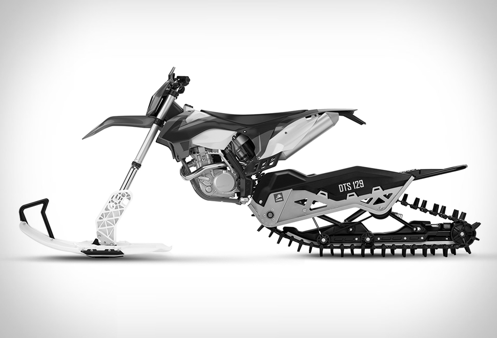Dirt-to-Snow Bike Conversion System | Image