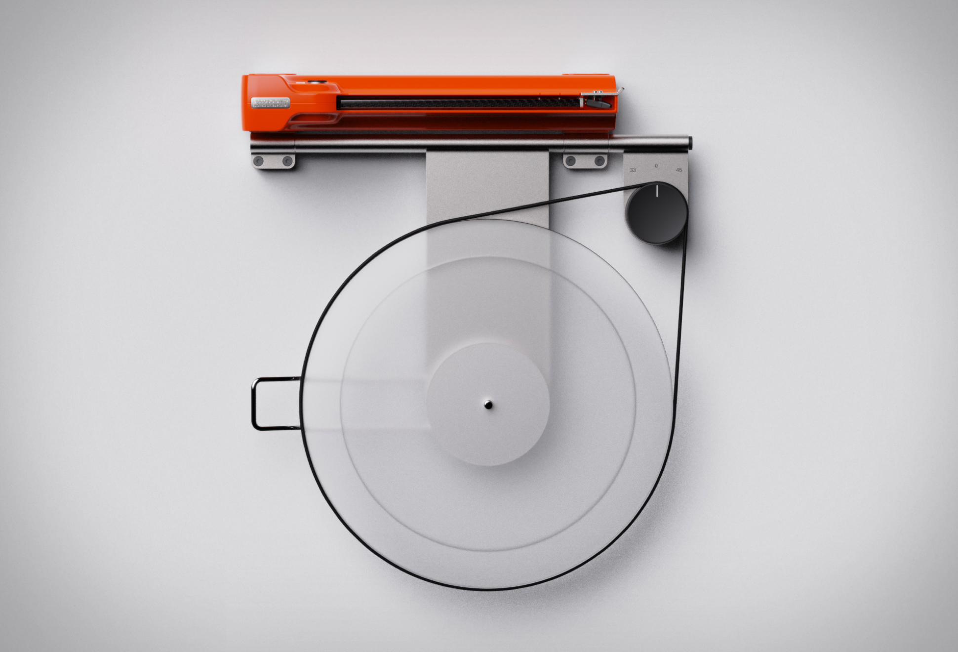 Disco Volante Wall-Mounted Turntable | Image