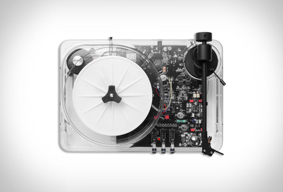 GEARBOX TRANSPARENT TURNTABLE | Image