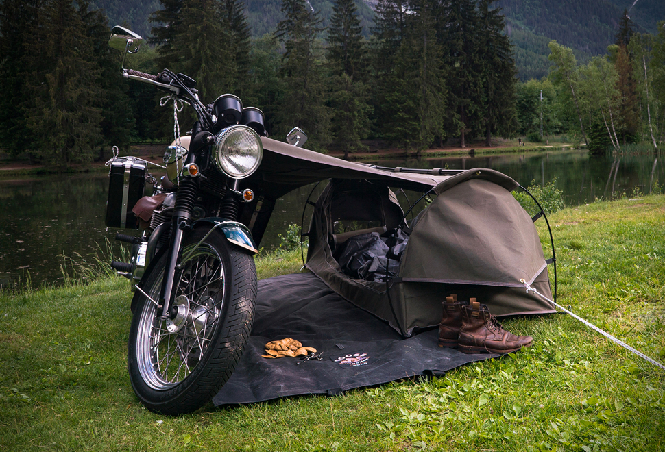 GOOSE MOTORCYCLE TENT | Image