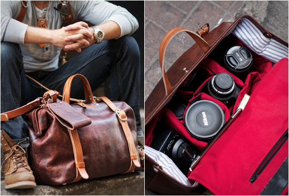 ROAMOGRAPHER LEATHER CAMERA BAG | BY HOLDFAST | Image
