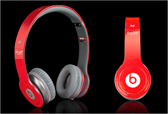 Monster Beats Solo Hd Red Headphones | Limited Edition | Image