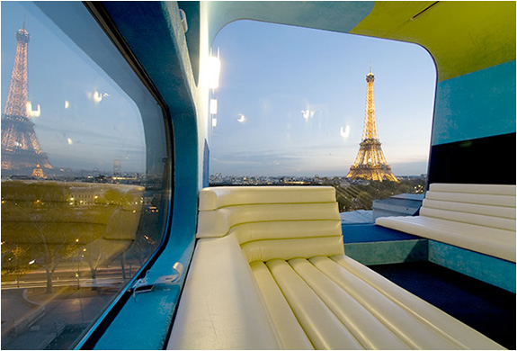EVERLAND HOTEL PARIS | ONE ROOM HOTEL WITH FRONT ROW VIEWS OF THE EIFFEL TOWER | Image