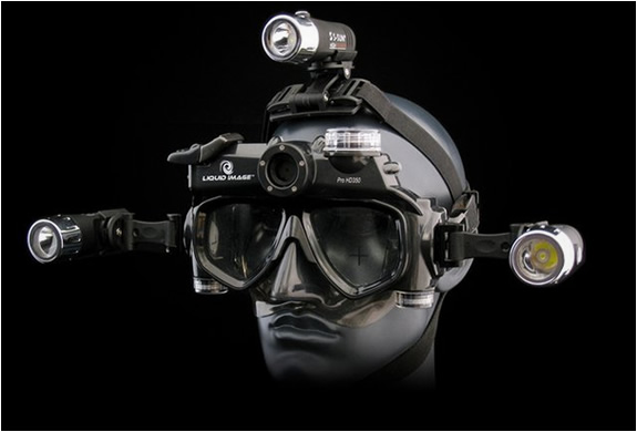 UNDERWATER HD WIDE ANGLE VIDEO MASK | BY LIQUID IMAGE | Image