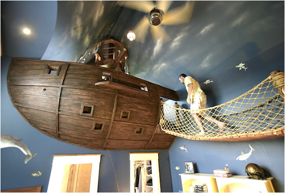 PIRATE SHIP BEDROOM | BY KUHL DESIGN BUILD | Image