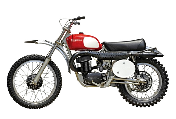 Steve Macqueen 1971 Husky 400 Cross Motorcycle | Up For Auction | Image
