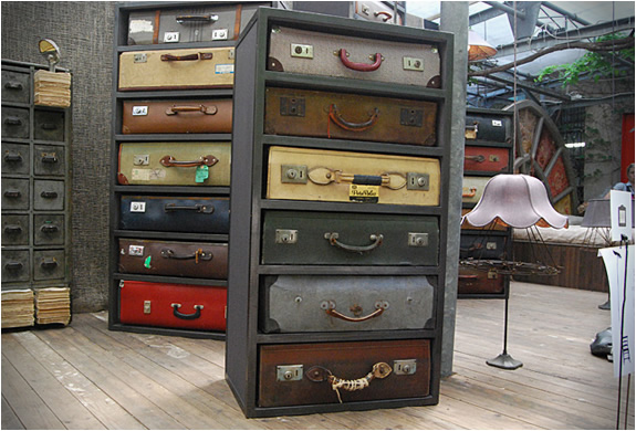 Vintage Suitcase Drawers | By James Plumb | Image