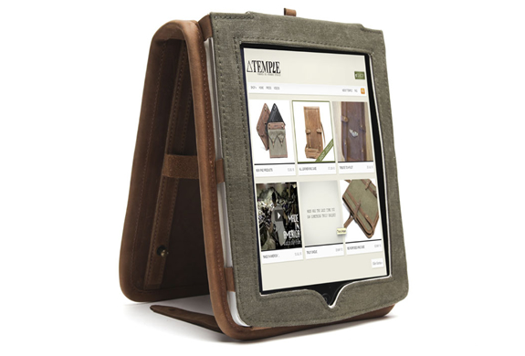 Leather Ipad Case | By Temple Bags | Image