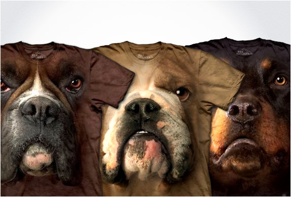 Hyper Realistic Dog T-shirts | By The Mountain | Image