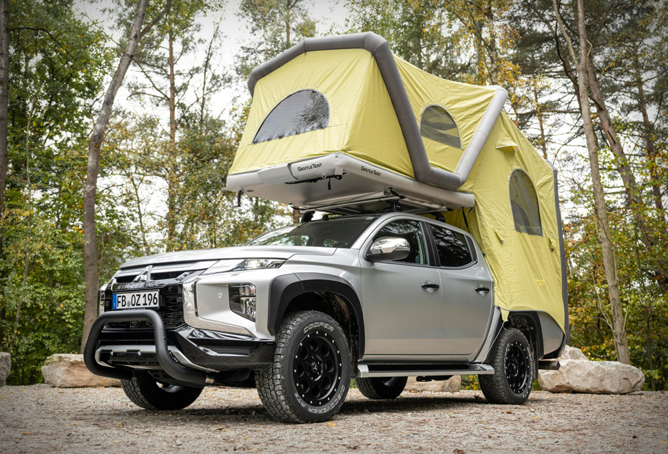 INFLATABLE PICKUP ROOFTOP TENT | Image