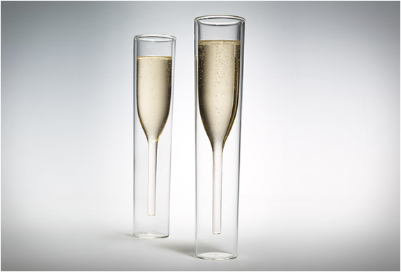 Inside Out Champagne Glasses | Image