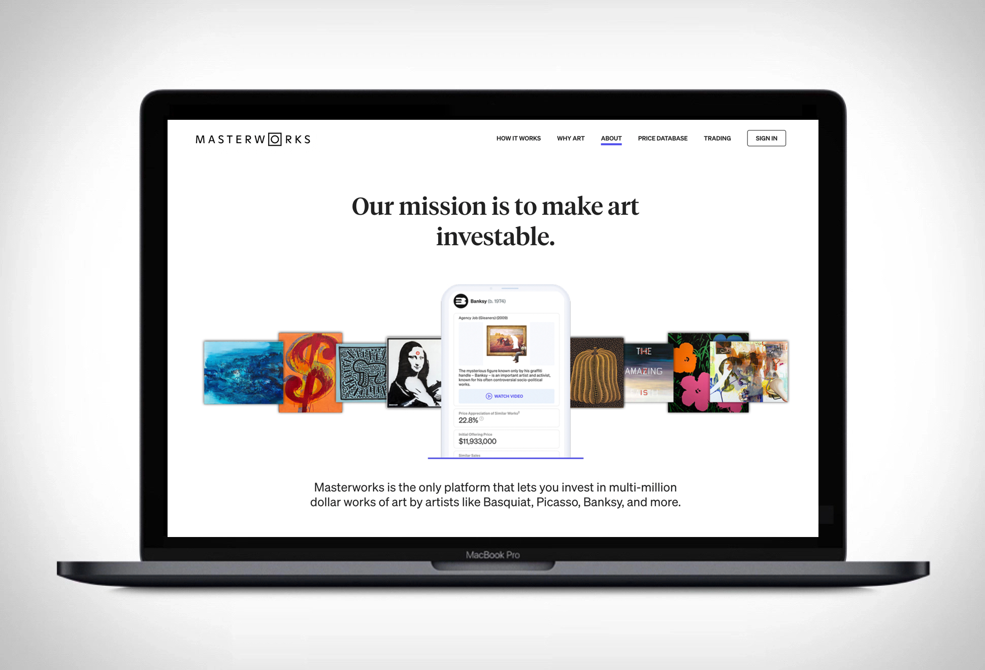 Masterworks Art Investing | Image