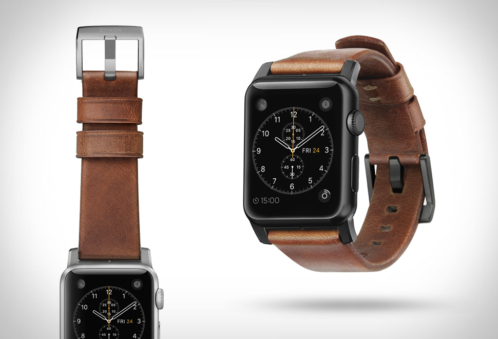 APPLE WATCH HORWEEN LEATHER STRAP | Image