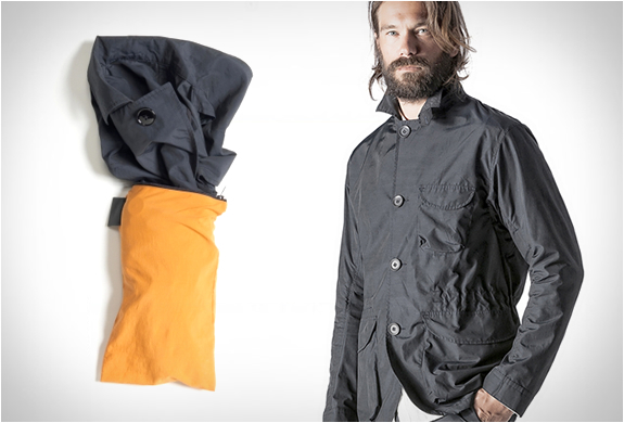 Saddle Packable Jacket | By Pedaled | Image
