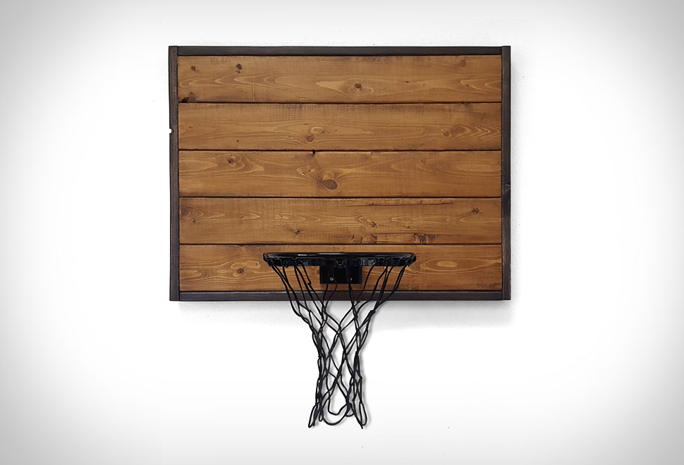 Rustic Wood Basketball Hoop | Image