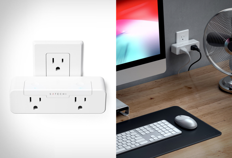 SATECHI DUAL SMART OUTLET | Image