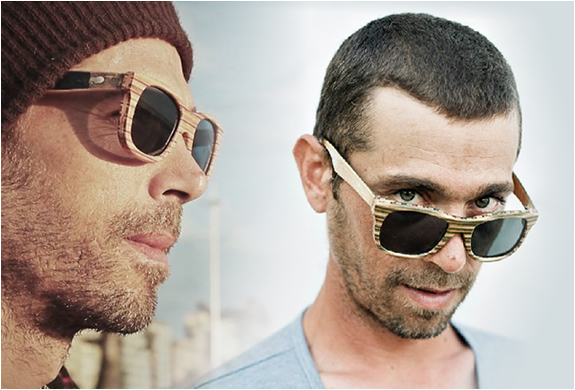 SK8 SHADES | MADE FROM RECYCLED SKATEBOARDS | Image