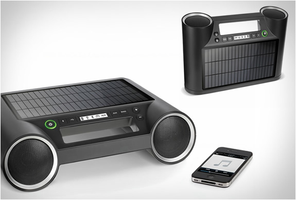 Solar Powered Wireless Speaker | Image