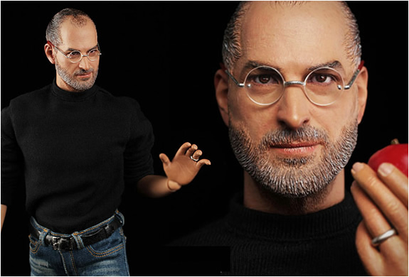 STEVE JOBS HYPER REALISTIC COLLECTIBLE FIGURE | Image