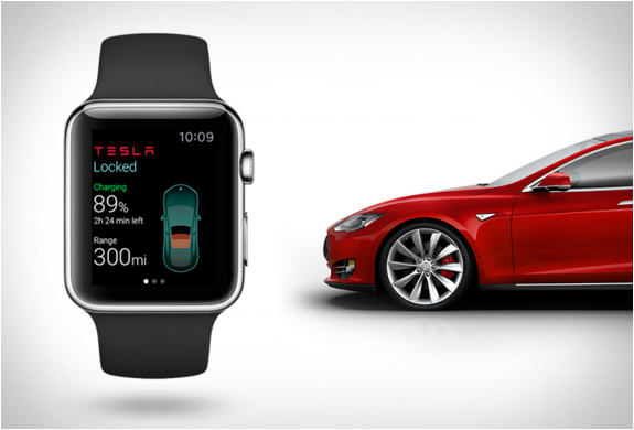 Tesla Apple Watch App | Image