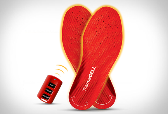 REMOTE CONTROLLED HEATED INSOLES | Image
