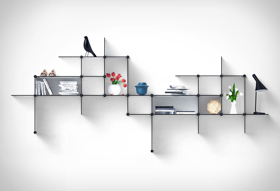Up The Wall Shelving System | Image