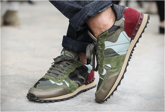 VALENTINO CAMOUFLAGE SNEAKERS | Image