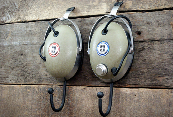 Vintage Headphone Hangers | Image
