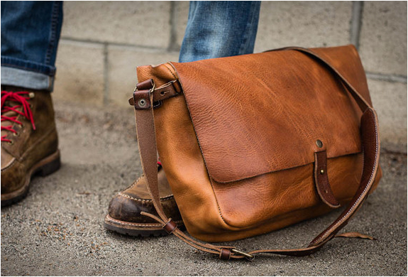 Vintage Messenger Bag | By Whipping Post | Image