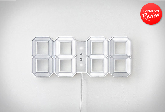 WHITE & WHITE LED CLOCK | HANDS-ON REVIEW | Image