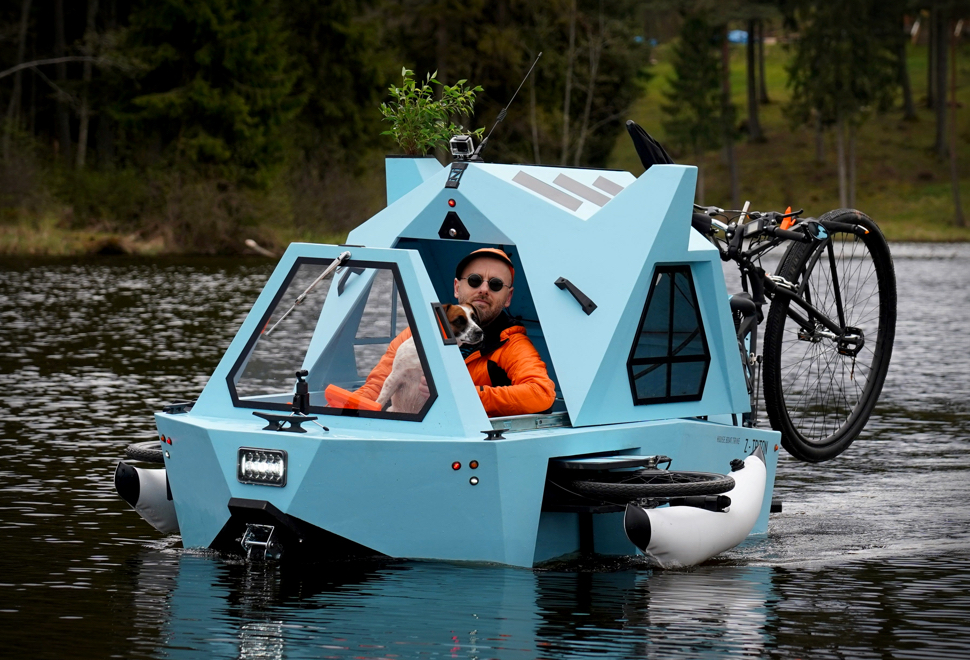 Z-Triton House-Boat-Trike | Image
