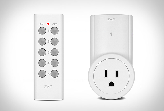 ZAP WIRELESS REMOTE OUTLETS | Image